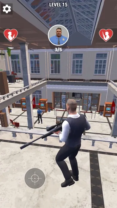 Capturas de tela do Mr and Mrs Shooter: City Hunt