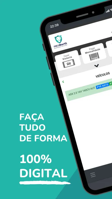 Capturas de pantalla de Previnorth Proteção Veicular