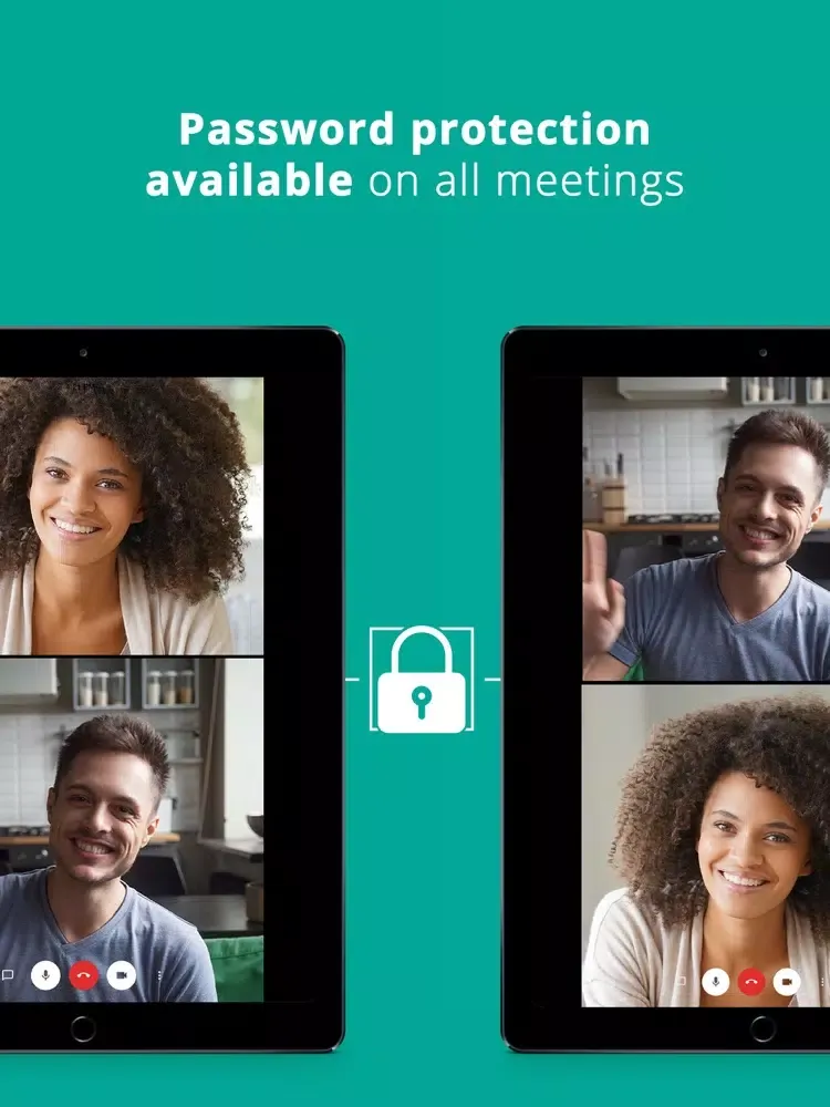 eVoice Meet Video Conferencing iPad  Screenshots