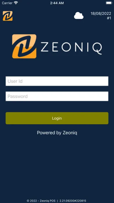 Zeoniq POS Screenshots