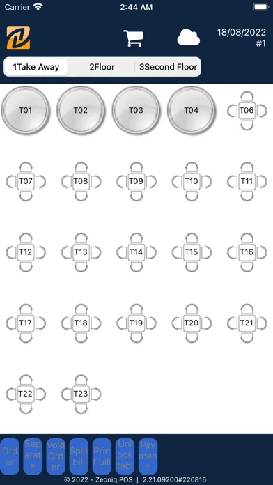 Zeoniq POS Screenshots