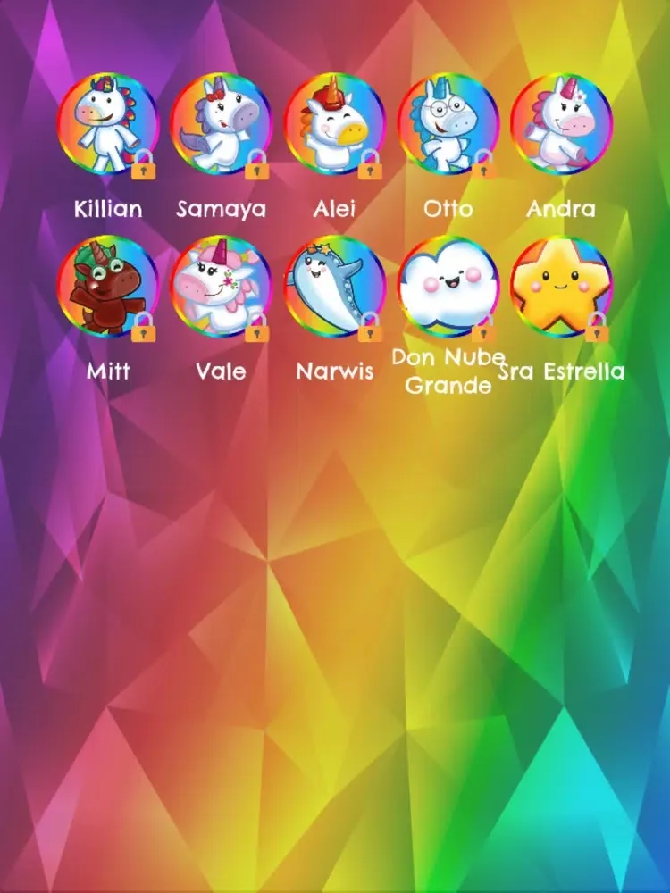 Imagina Llamar Mundo Unicornio iPad  Ekran Görüntüleri