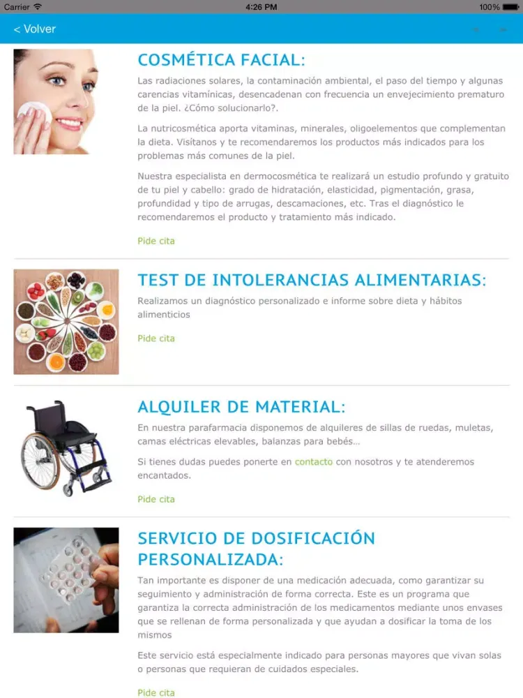 صور Parafarmacia LuzyAlba iPad 
