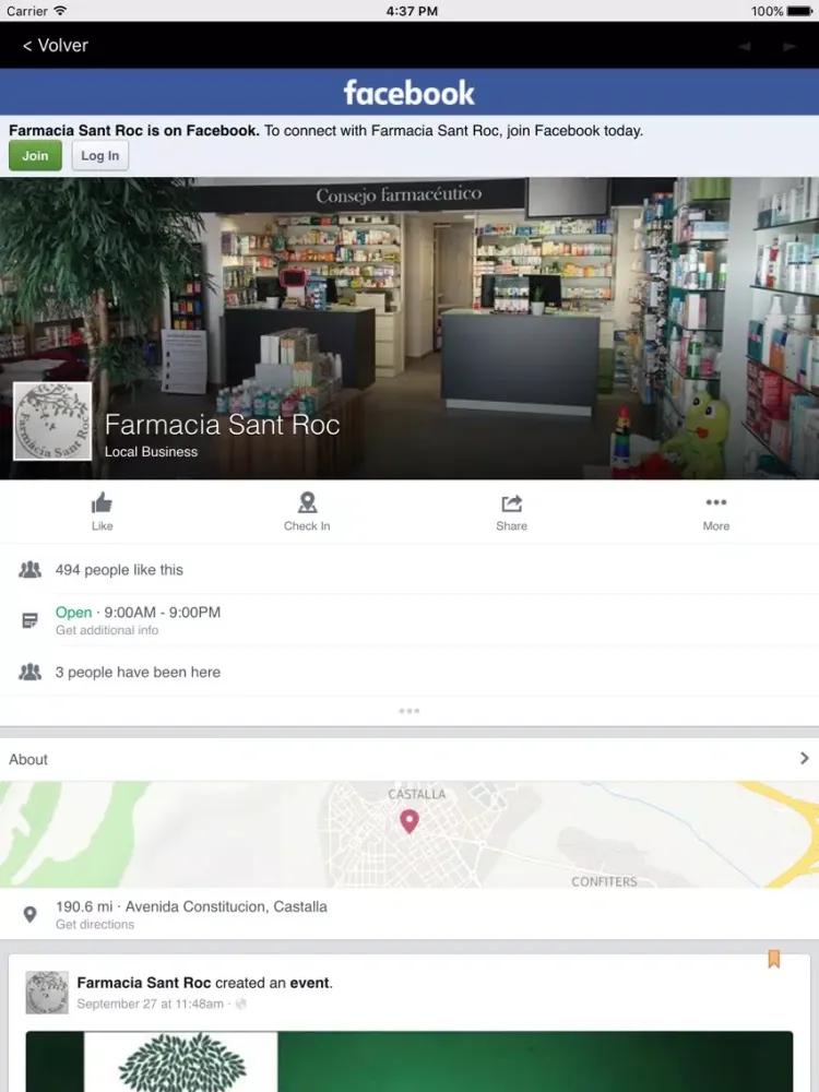 Farmacia Sant Roc iPad  スクリーンショット