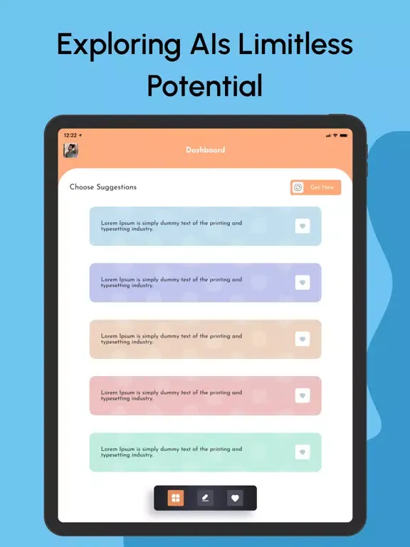 Скриншоты Blog Mouse - AI Blog Generator iPad 