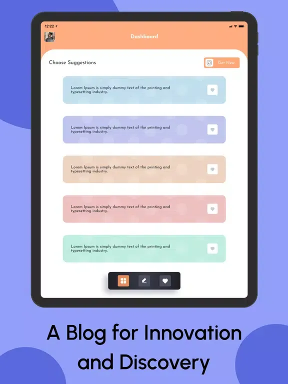 Скриншоты Blog Mouse - AI Blog Generator iPad 