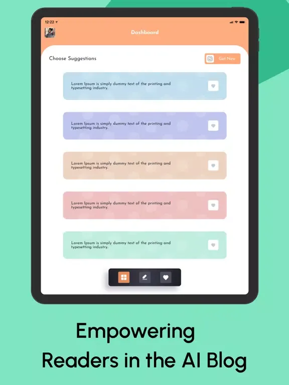 Скриншоты Blog Mouse - AI Blog Generator iPad 
