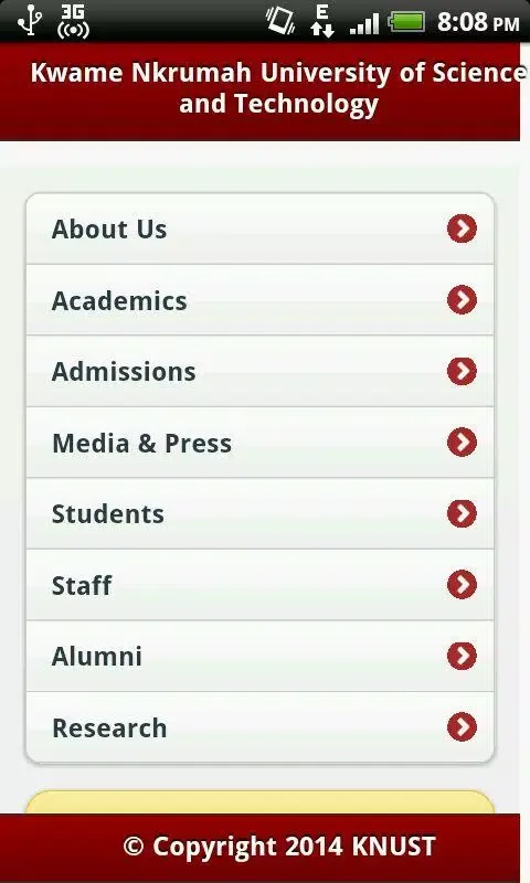 Screenshot di Eleesa-KNUST