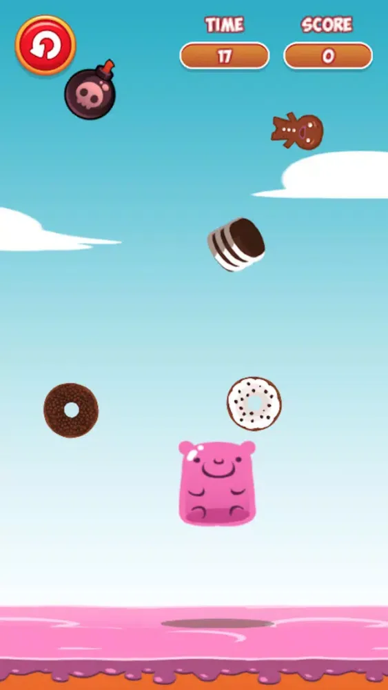 Tangkapan layar Hungry Gummy Bear - Eat Candy