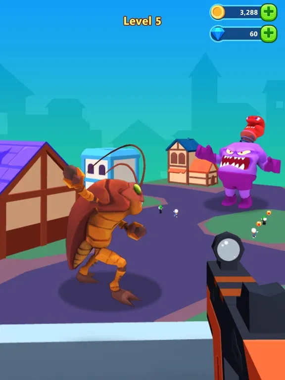 Monster Evolution-Merge Sniper iPad 應用截圖