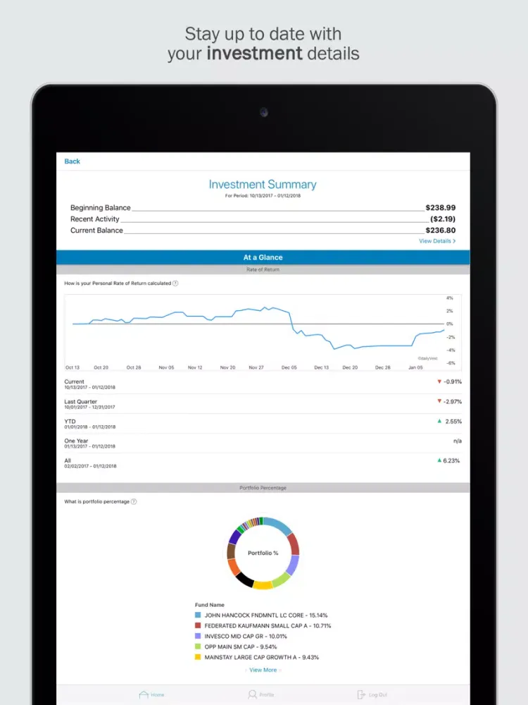 Automated Benefit Svcs FSA iPad  স্ক্রিনশট