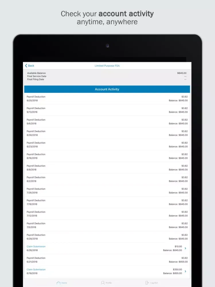 Screenshot di Member Benefits iPad 