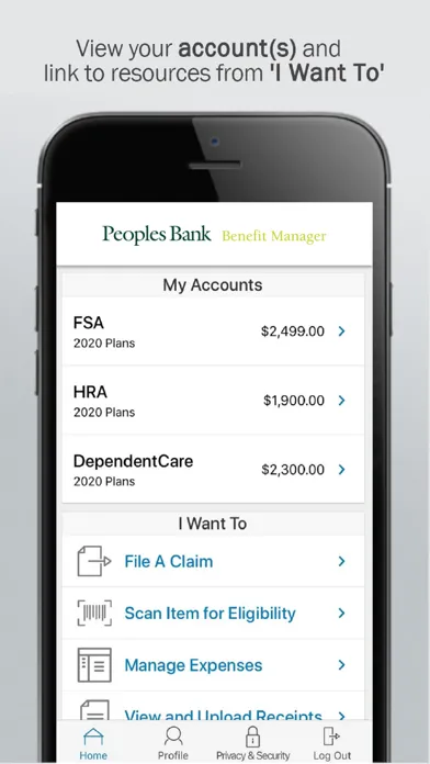 Peoples Benefit Manager應用截圖