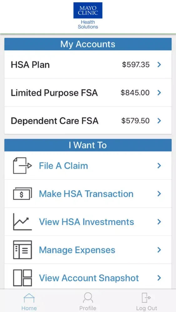 Скриншоты Mayo Clinic Health - Reimburse