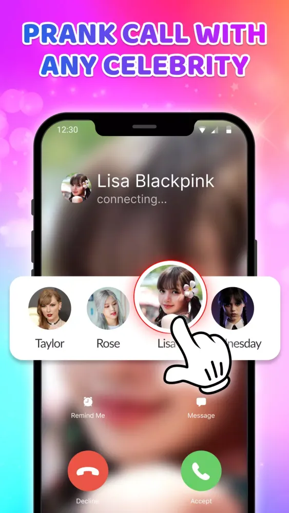 Ảnh chụp màn hình của Prank Call - Fake Video Call