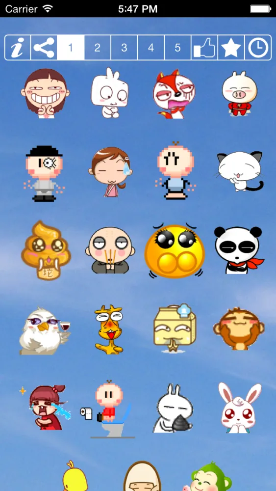 Capturas de pantalla de Stickers Free for messages