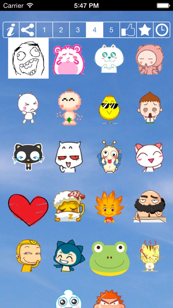 Capturas de pantalla de Stickers Free for messages