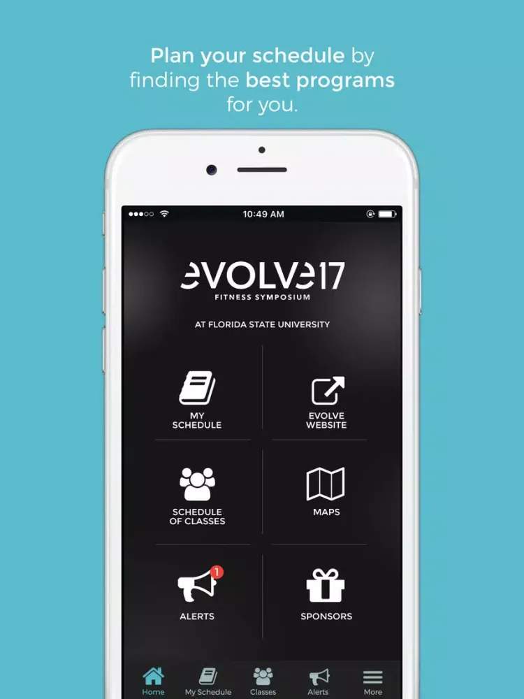 Screenshot di Evolve Fitness Symposium iPad 