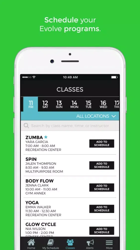 Screenshot di Evolve Fitness Symposium