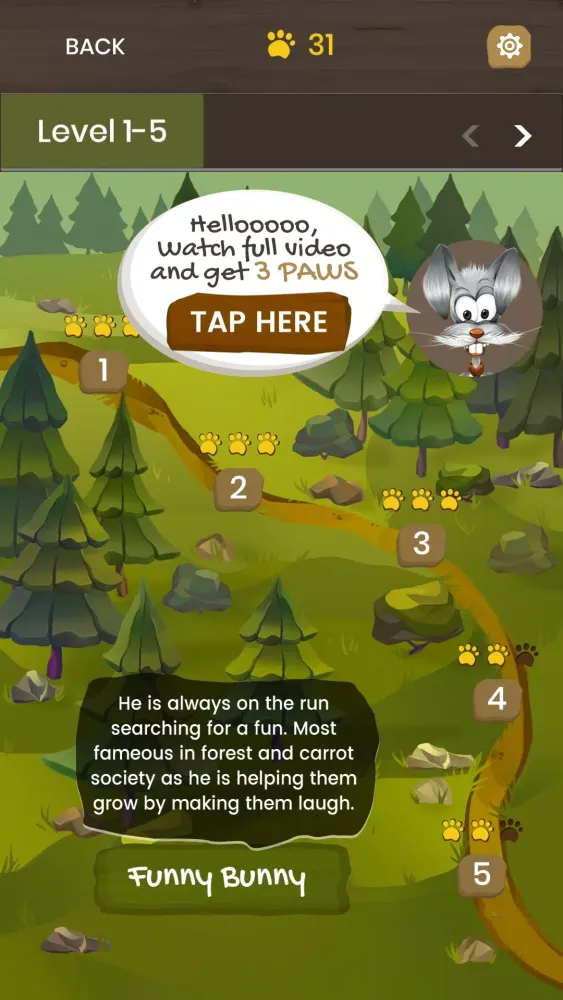 Animal Matching Pairs Game Screenshots
