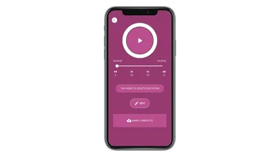 Screenshot di KMS Dictaphone
