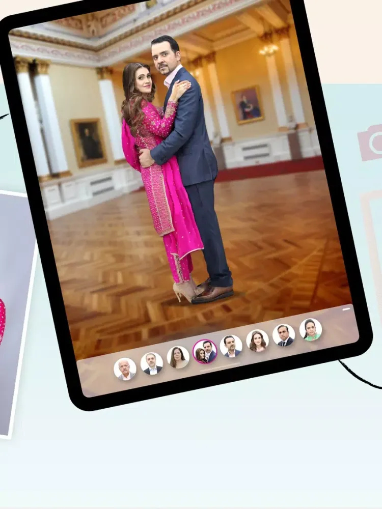 Wedding AR: Asad and Eman iPad  Screenshots