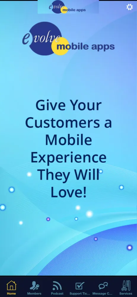 Evolve Mobile CRM スクリーンショット