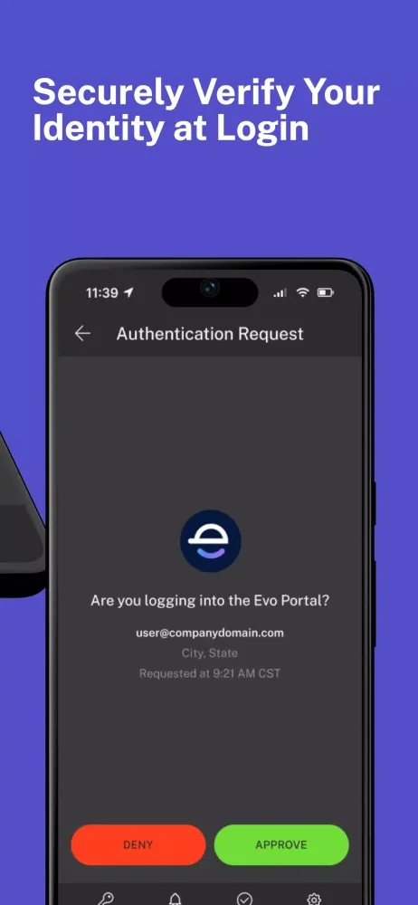 Tangkapan skrin Evo Mobile