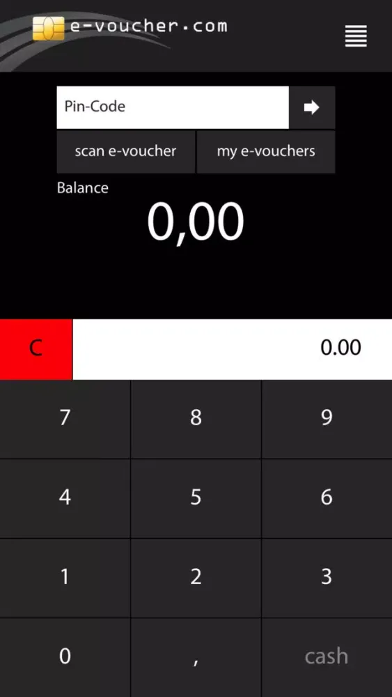 e-voucher Screenshots
