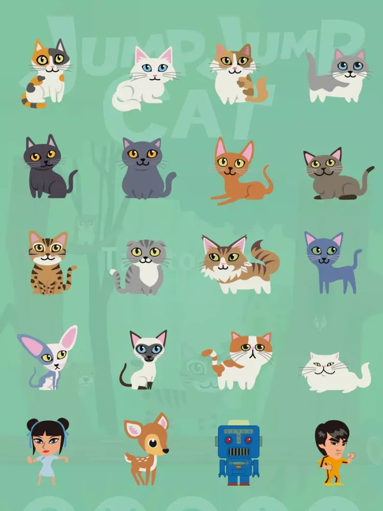 Captures d'écran de JumpJump Cat - Free Cat Game iPad 