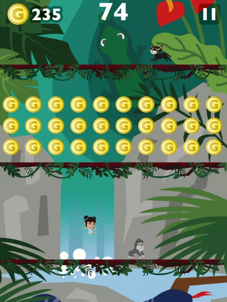 Captures d'écran de JumpJump Cat - Free Cat Game iPad 