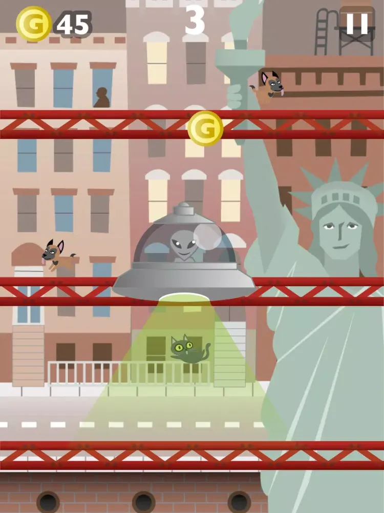Captures d'écran de JumpJump Cat - Free Cat Game iPad 
