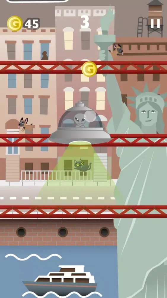 Captures d'écran de JumpJump Cat - Free Cat Game