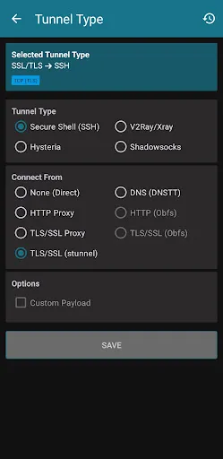 Скриншоты HTTP Injector (SSH/UDP/DNS)VPN