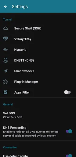 Скриншоты HTTP Injector (SSH/UDP/DNS)VPN