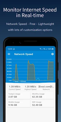 Network Speed - Speed Meter Screenshots