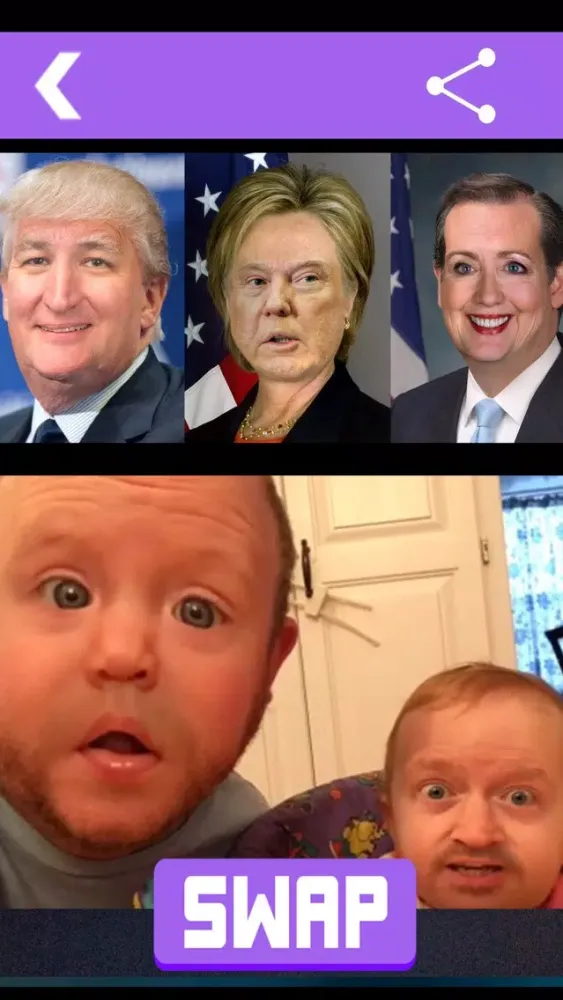 Скриншоты Face Morph |TikSwap Generator