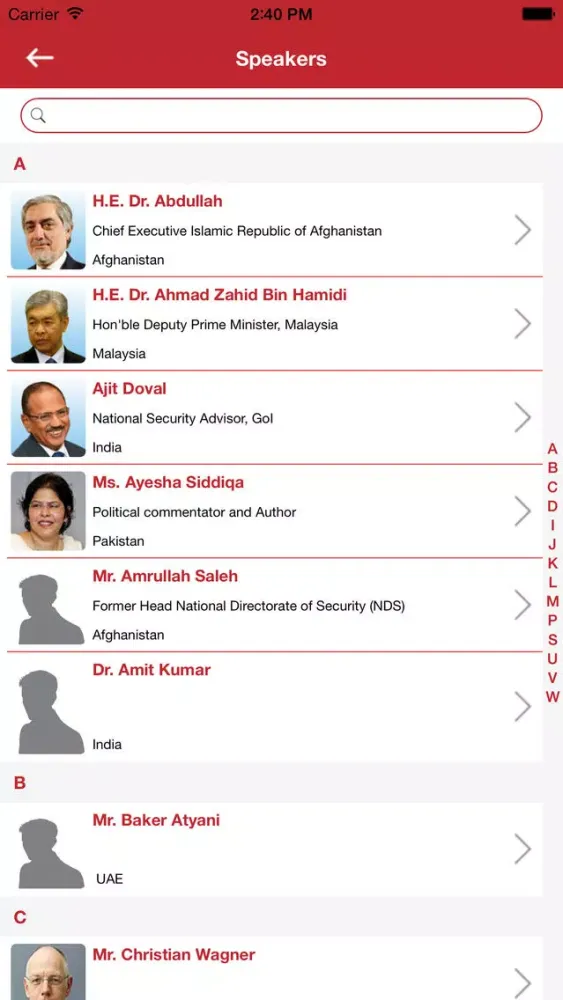 CounterTerrorism Conference 2016 স্ক্রিনশট
