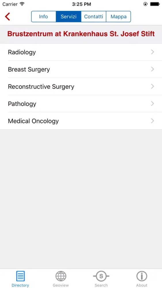 Скриншоты Breast Centres Network