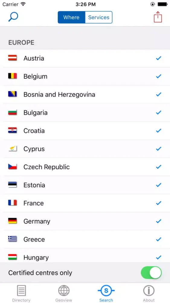 Скриншоты Breast Centres Network