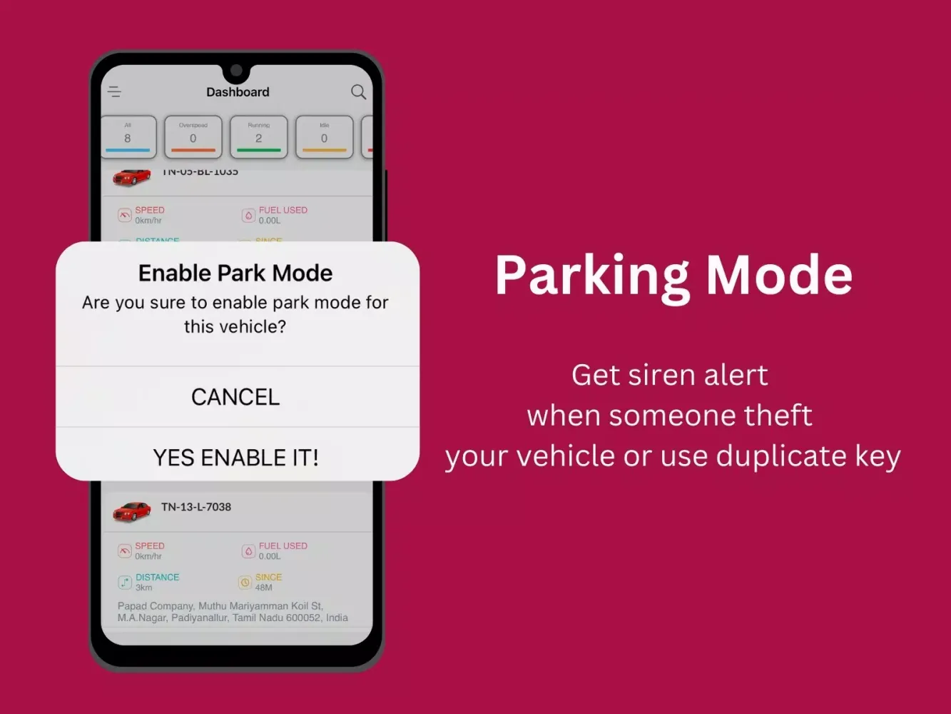 Evue Gps Tracking Screenshots