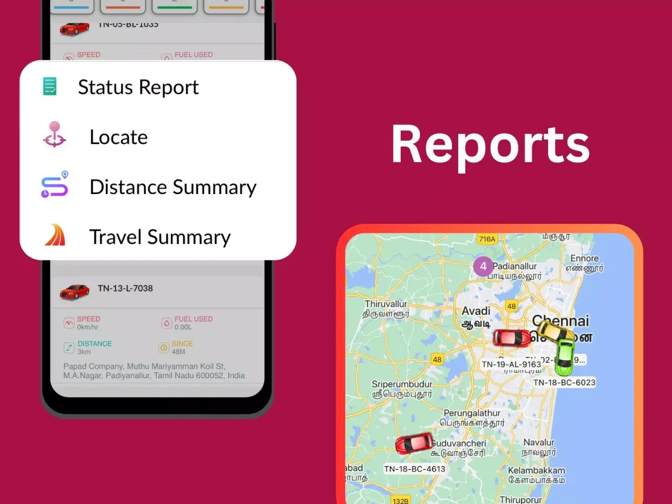 Evue Gps Tracking Screenshots