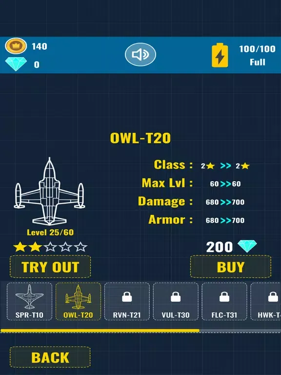 Aircraft Warriors iPad  Ekran Görüntüleri