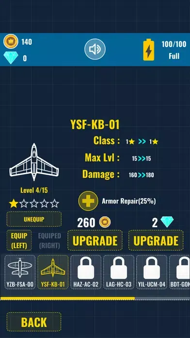 Aircraft Warriors Ekran Görüntüleri