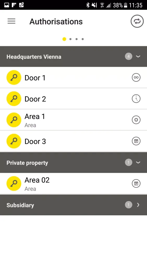 AirKey Screenshots
