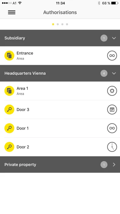 EVVA AirKey Ekran Görüntüleri