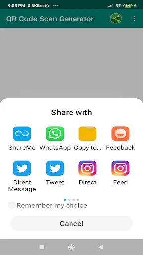 QR Code Scan Generator Screenshots