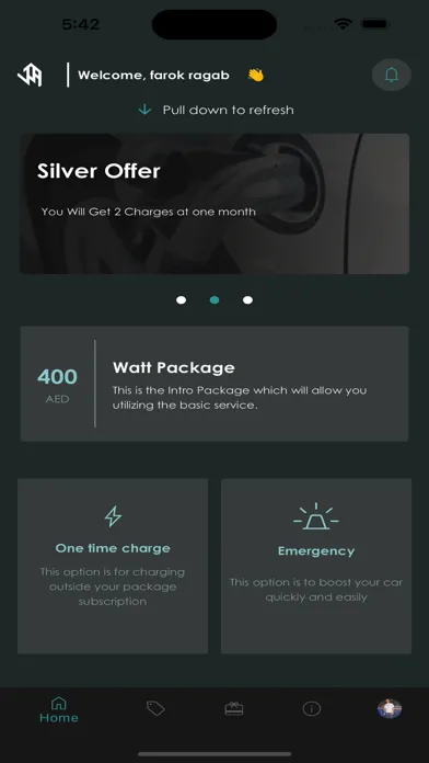 Watt Charge Mobilities Screenshots