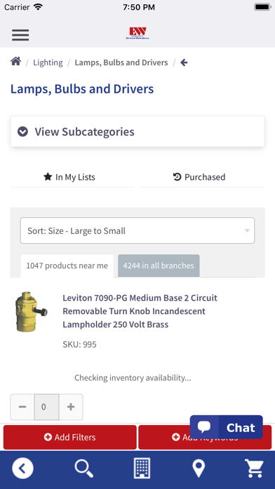 Screenshot di Electrical Wholesalers - CT