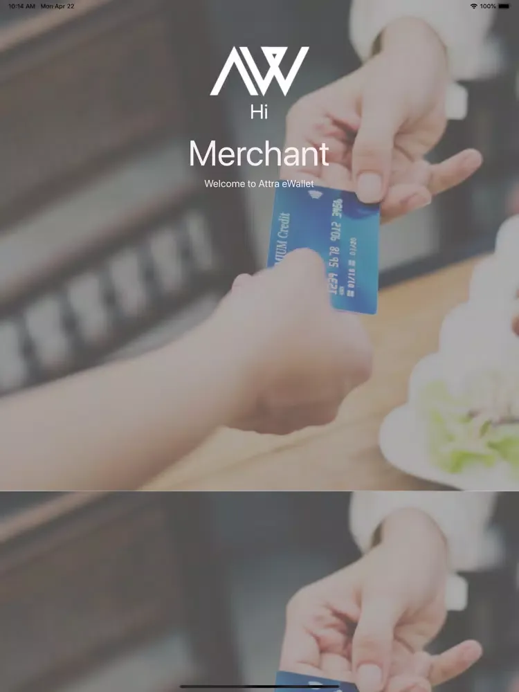 eWallet Merchant iPad 應用截圖